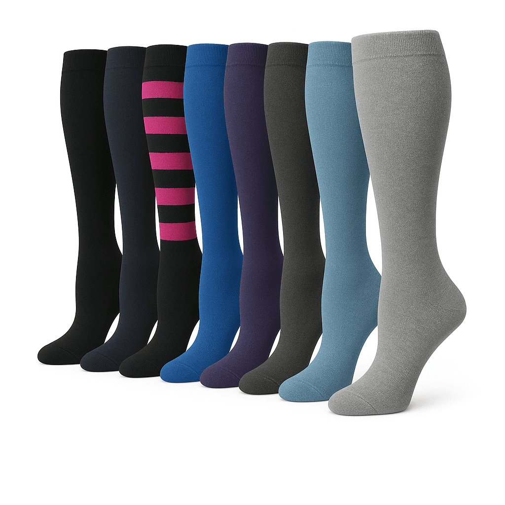Compression socks (illustrative image)
