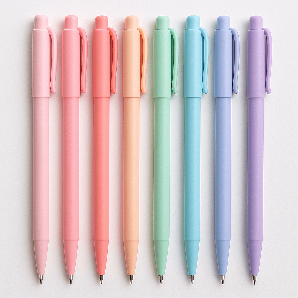 Colored gel pens set (illustrative image)