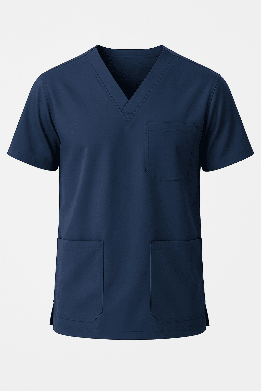 Cherokee men's v-neck scrub top (illustrative image)